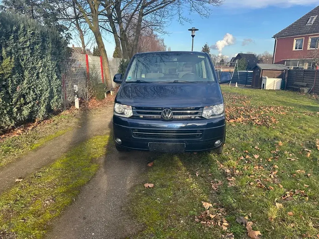 Usata VW T5 140 CV (102 kW) 2010 Blu Furgone