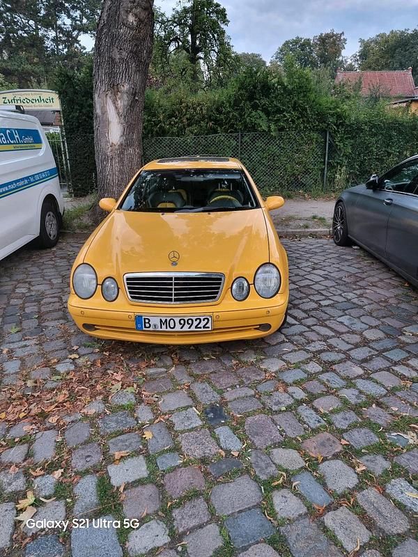 Gelb Gebraucht 1998 Mercedes CLK320 Coupé | 6.500 € (Teuer) - Bild 1/4