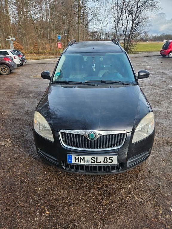Gebraucht Skoda Roomster 86 PS (63 kW) 2008 Schwarz Van / Kleinbus