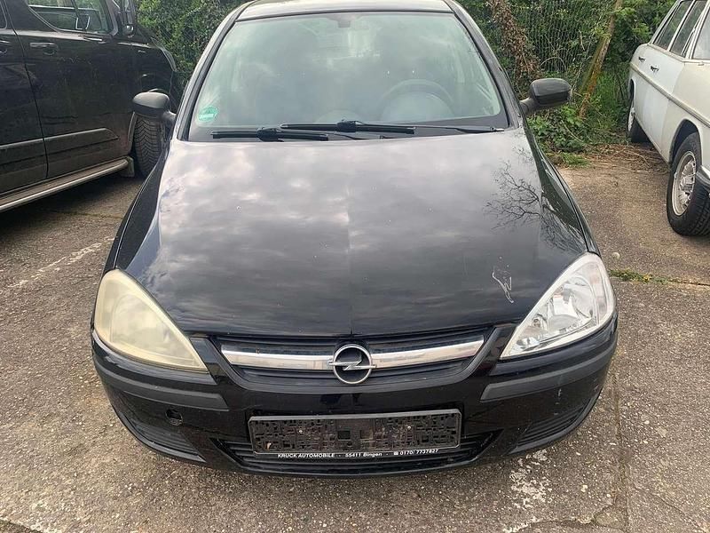 Gebraucht Opel Corsa 75 PS (55 kW) 2002 Schwarz Kleinwagen