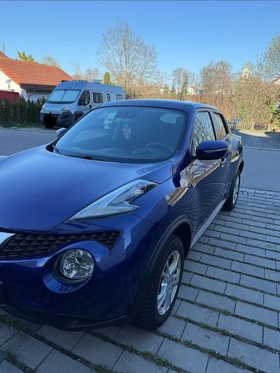 Gebraucht Nissan Juke Acenta 110 PS (80 kW) 2016 Blau SUV