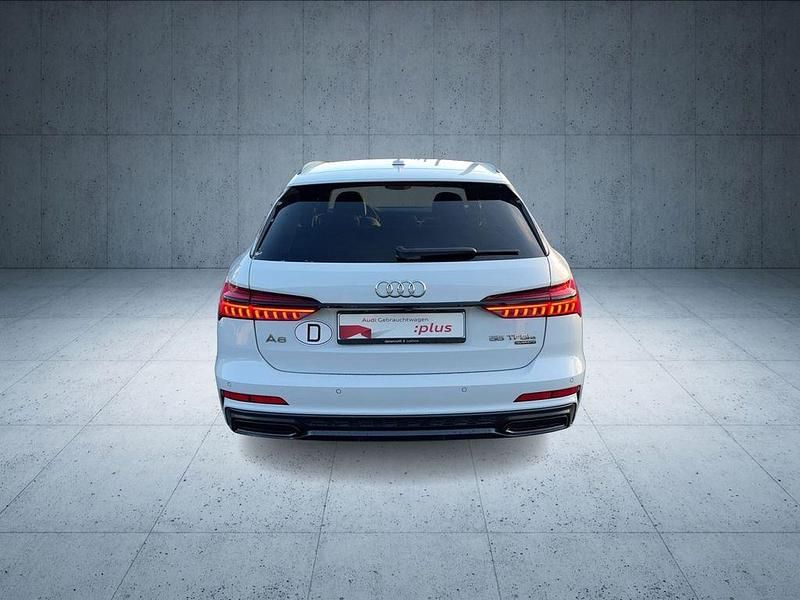 Gebraucht Audi A6 Ambiente 367 PS (269 kW) 2022 Gletscherweiß metallic Kombi