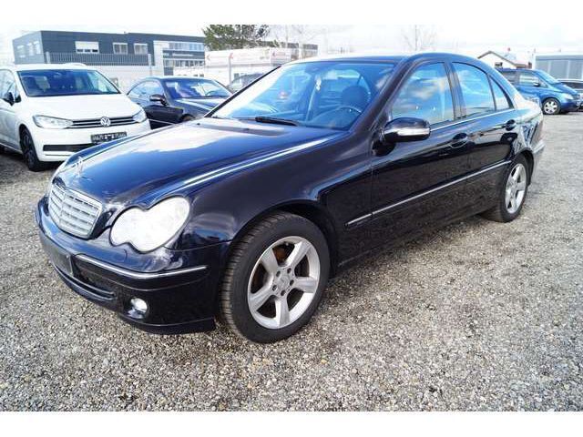 Schwarz Gebraucht 2007 Mercedes C200 Sport Edition Limousine | 4.798 € (Superpreis) - Bild 1/1