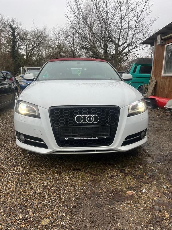 Weiß Gebraucht 2013 Audi A3 Cabriolet Cabrio | 5.800 € (Superpreis) - Bild 1/4