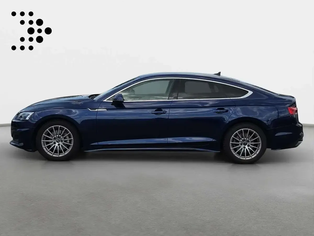 Gebraucht Audi A5 204 PS (150 kW) 2023 Navarrablau metallic Coupé