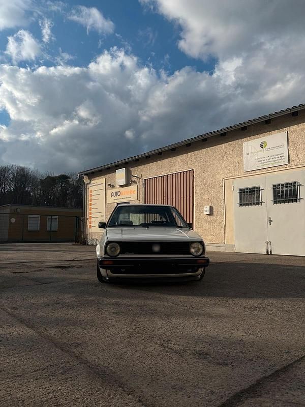 Gebraucht VW Golf II 74 PS (54 kW) 1987 Weiß Kleinwagen