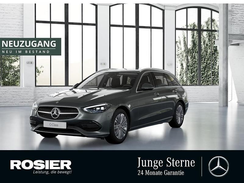 Grau / selenitgrau Gebraucht 2024 Mercedes C200 Advanced Kombi | 37.645 € (Fairer Preis) - Bild 1/4