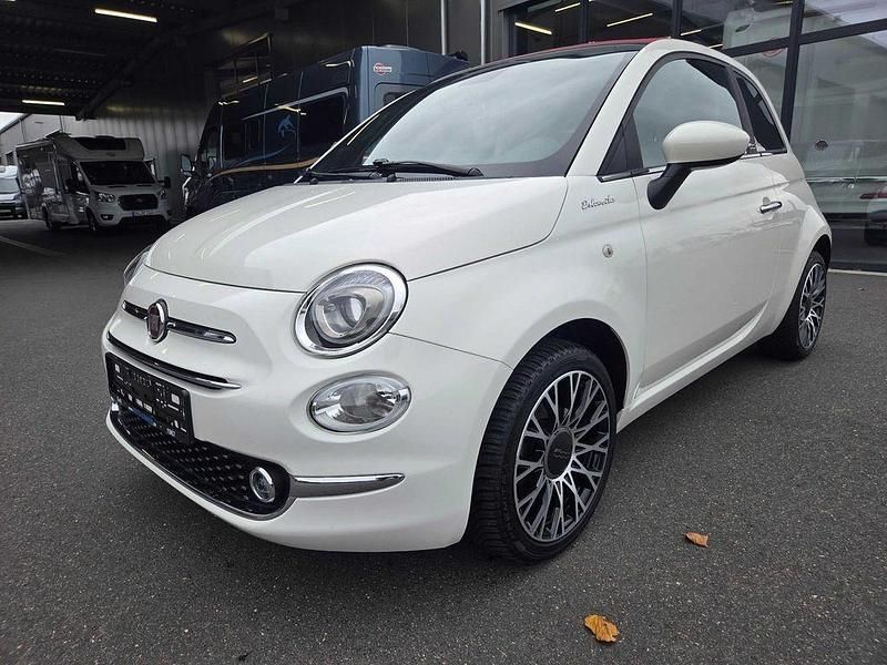 Weiß Gebraucht 2021 Fiat 500C Dolcevita Cabrio | 13.680 € (Fairer Preis) - Bild 1/4