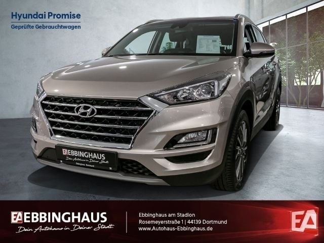 White sand (weiss) Gebraucht 2020 Hyundai Tucson Advantage SUV | 19.690 € (Superpreis) - Bild 1/4