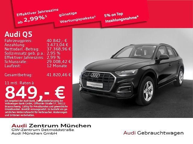 Gebraucht Audi Q5 Basis 204 PS (150 kW) 2024 Brillantschwarz SUV
