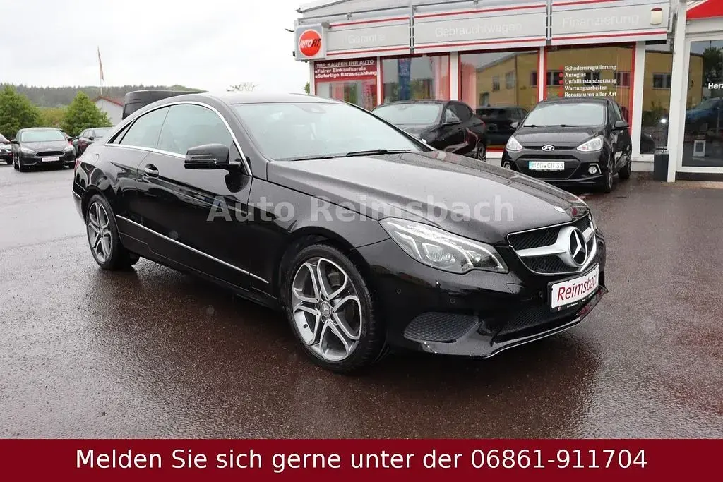Używany Mercedes E250 211 KM (155 kW) 2015 Czarny Coupe