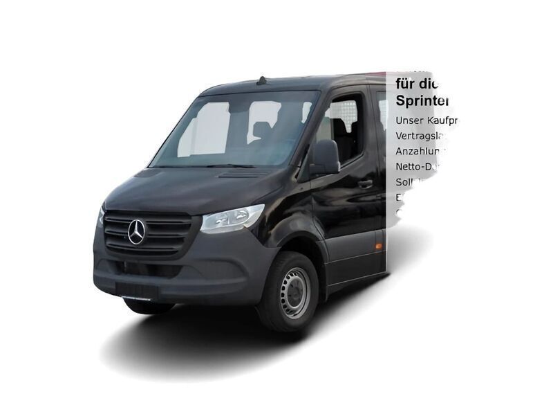 Schwarz Gebraucht 2022 Mercedes Sprinter Van | 38.149 € (Etwas zu teuer) - Bild 1/4