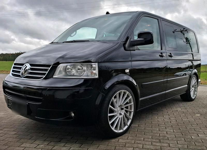 Schwarz Gebraucht 2006 VW T5 Highline Van | 9.980 € (Fairer Preis) - Bild 1/4