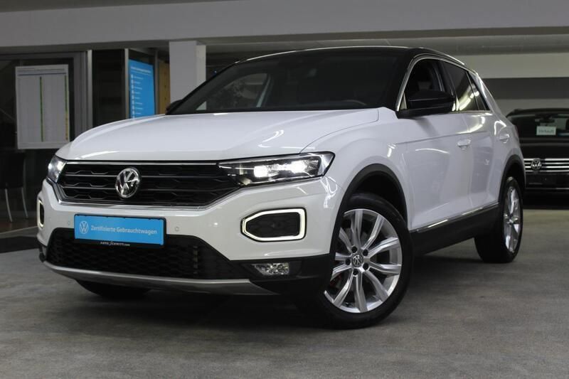 Pure white Gebraucht 2018 VW T-Roc Sport SUV | 22.890 € (Etwas zu teuer) - Bild 1/4