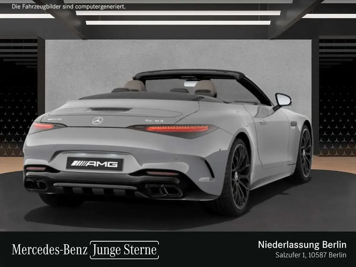 Gebraucht Mercedes SL63 AMG AMG 585 PS (430 kW) 2023 Grau Cabrio