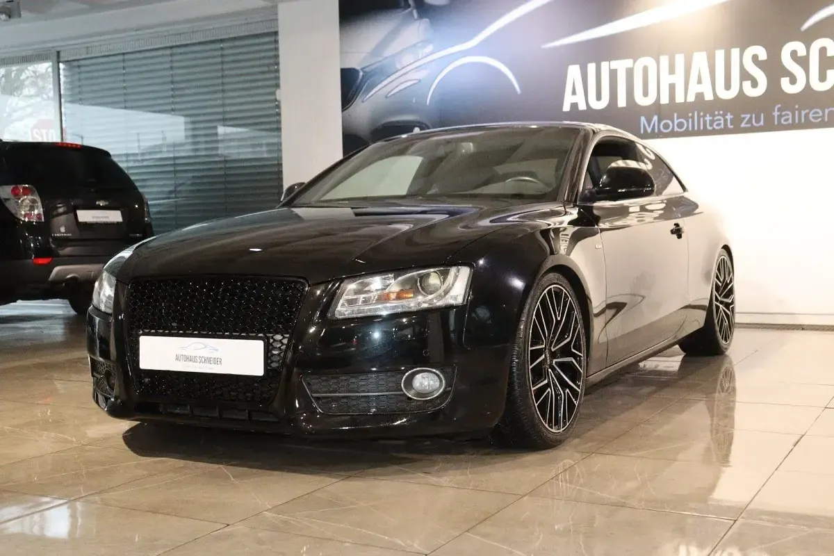 Używany Audi Coupé S-line plus 211 KM (155 kW) 2009 Czarny Coupe