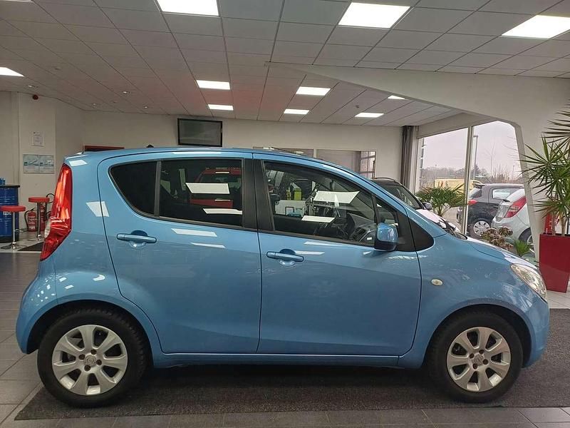 Gebraucht Opel Agila Edition 65 PS (47 kW) 2010 Blau Kleinwagen