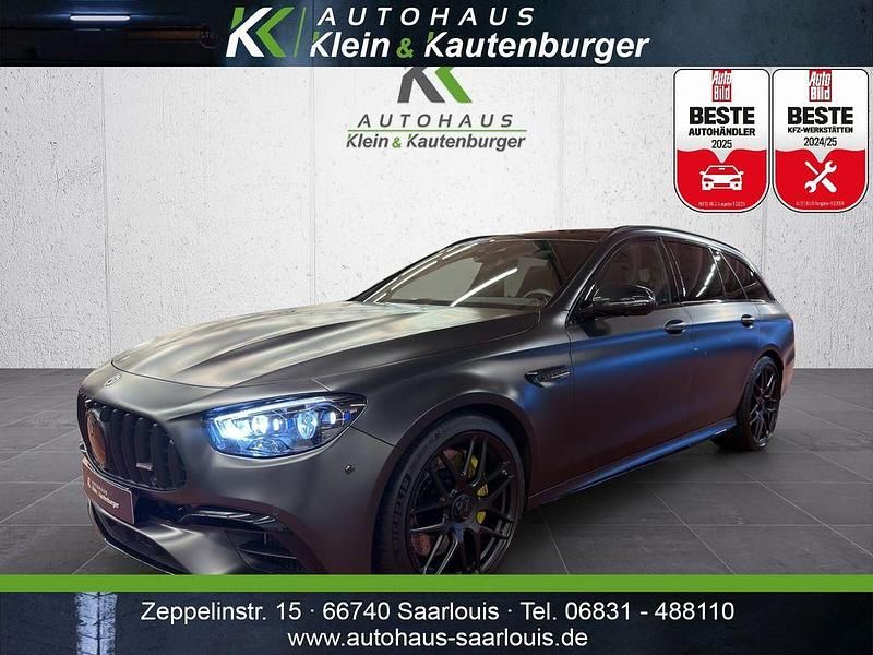 Grau Gebraucht 2023 Mercedes E63S AMG Edition Limousine | 127.999 € (Teuer) - Bild 1/4