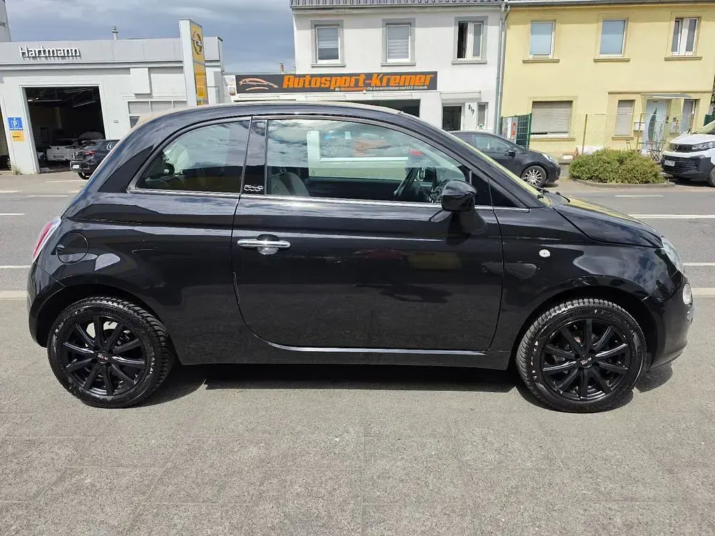 Gebraucht Fiat 500C Lounge 69 PS (50 kW) 2013 Schwarz metallic (metallic) Cabrio