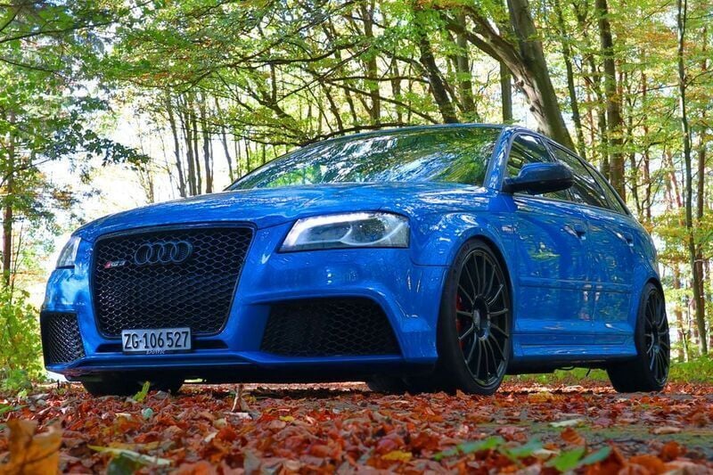 Blau Gebraucht 2012 Audi RS3 Exclusive Kleinwagen | 23.500 € (Fairer Preis) - Bild 1/4