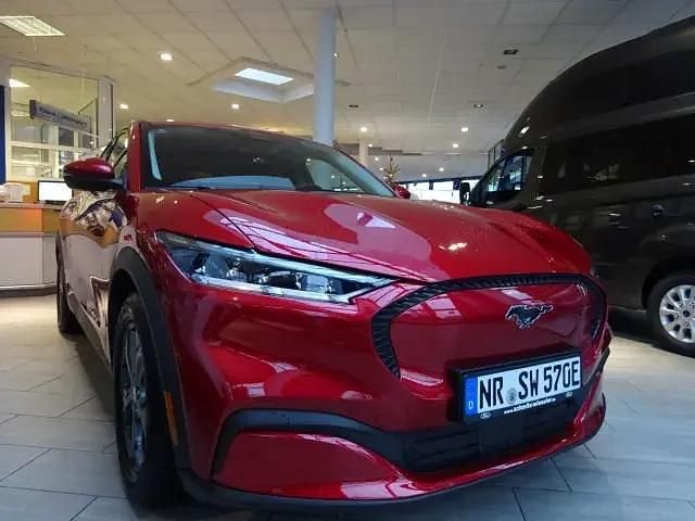 Gebraucht Ford Mustang Mach-E Basis 216 kW (294 PS) 2022 Lucidrot metallic SUV