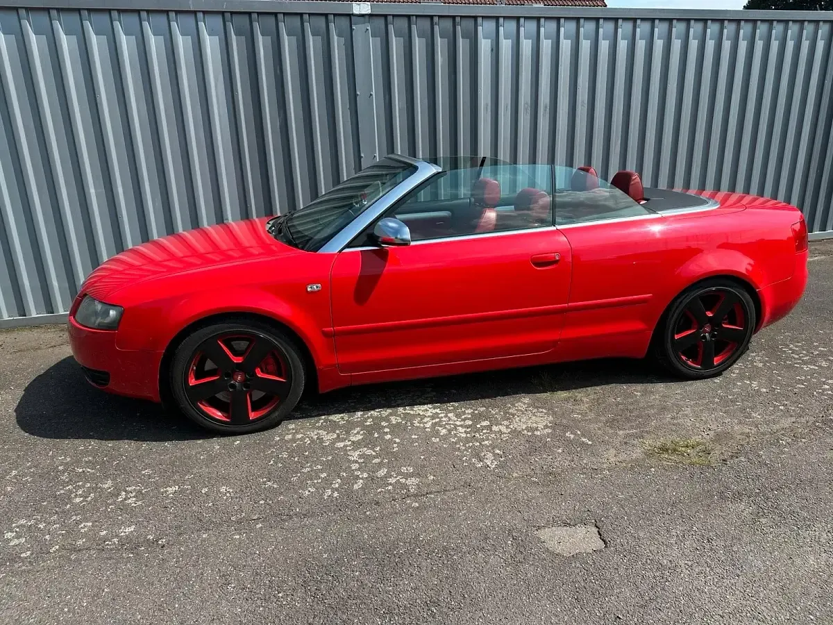 Gebraucht Audi S4 Cabriolet Exclusive 344 PS (253 kW) 2003 Rot Cabrio