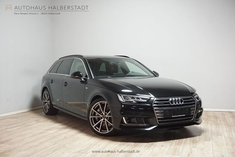 Mythosschwarz metall (metallic) Gebraucht 2016 Audi A4 Ambiente Kombi | 13.990 € - Bild 1/3