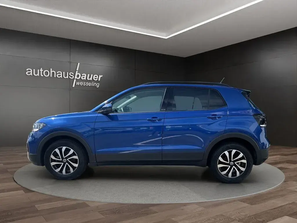 Gebraucht VW T-Cross Active 110 PS (80 kW) 2021 Blau metallic SUV