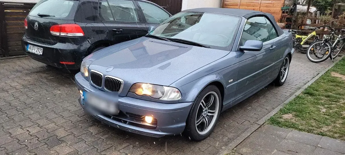 Gebraucht BMW 325 Cabriolet 192 PS (141 kW) 2000 Blau Cabrio
