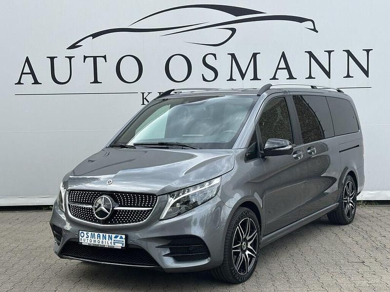 Grau Gebraucht 2024 Mercedes V300 AMG line Van / Kleinbus | 59.950 € (Superpreis) - Bild 1/4