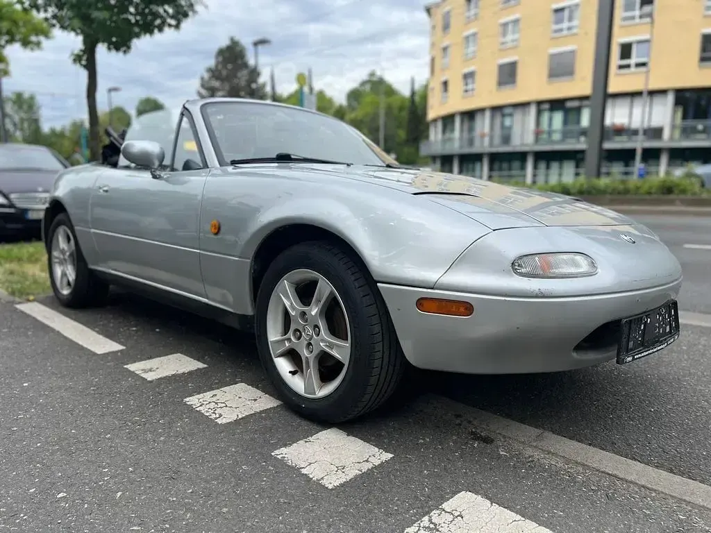 Gebraucht Mazda MX5 90 PS (66 kW) 1995 Silber Cabrio