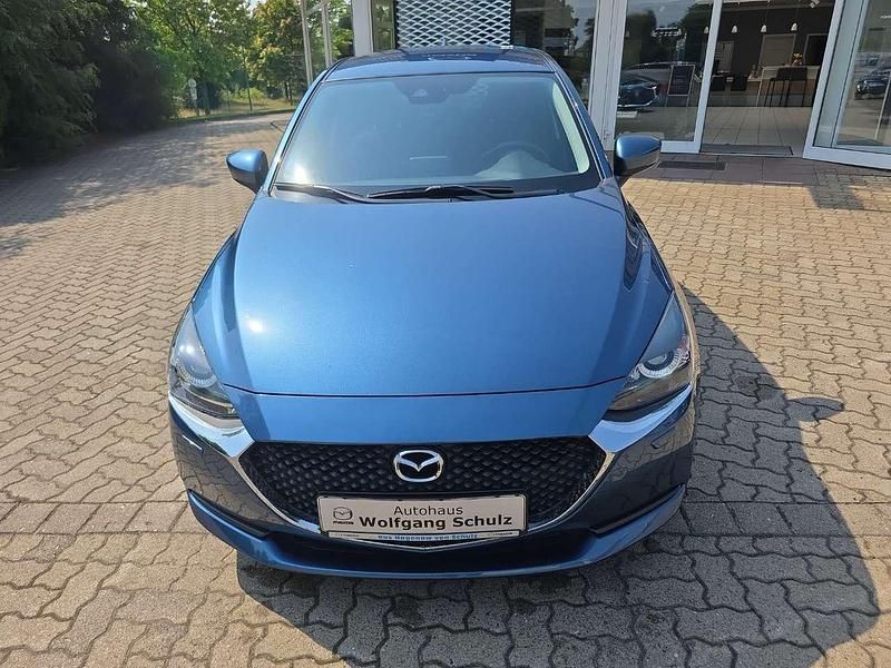 Gebraucht Mazda 2 Kizoku 90 PS (66 kW) 2020 Turmalinblau metallic Kleinwagen