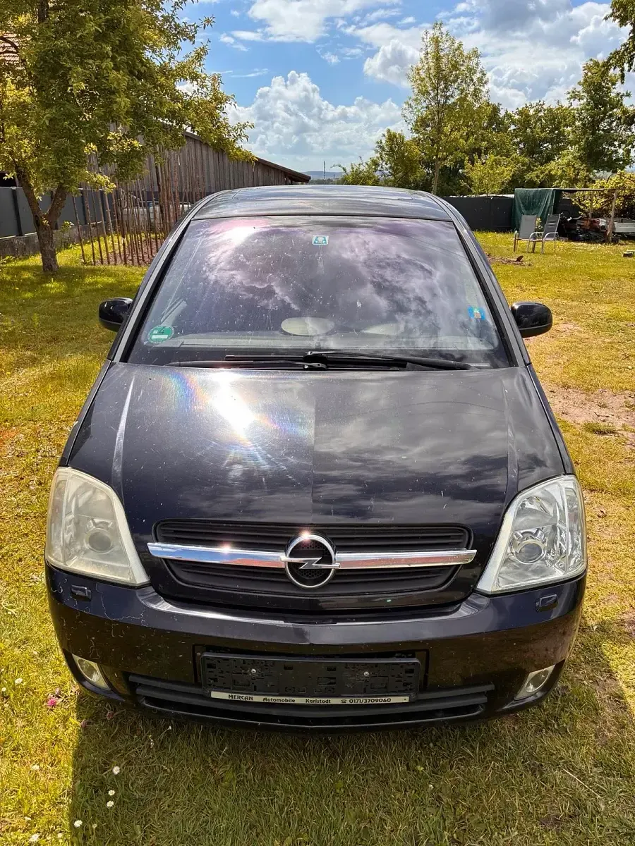 Gebraucht Opel Meriva 90 PS (66 kW) 2004 Schwarz Van / Kleinbus