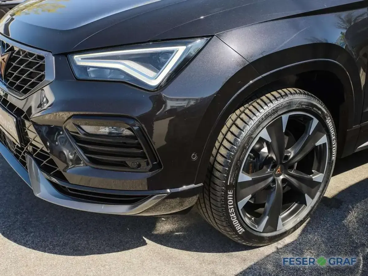 Gebraucht Cupra Ateca VZ 300 PS (220 kW) 2023 Magic schwarz metallic SUV