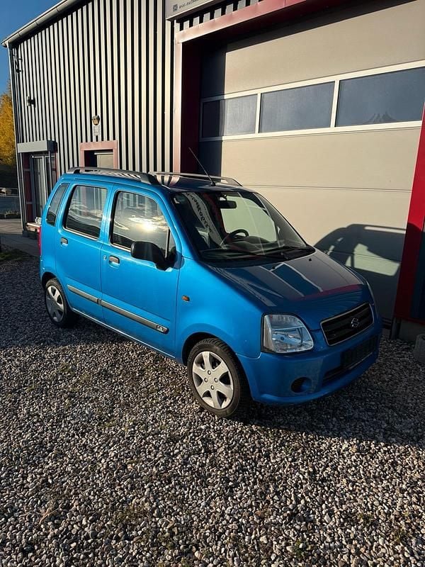Gebraucht Suzuki Wagon R+ 94 PS (69 kW) 2004 Blau Van / Kleinbus