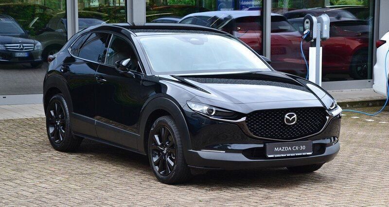 Schwarz Gebraucht 2022 Mazda CX-30 Homura-Line SUV | 23.750 € (Fairer Preis) - Bild 1/4