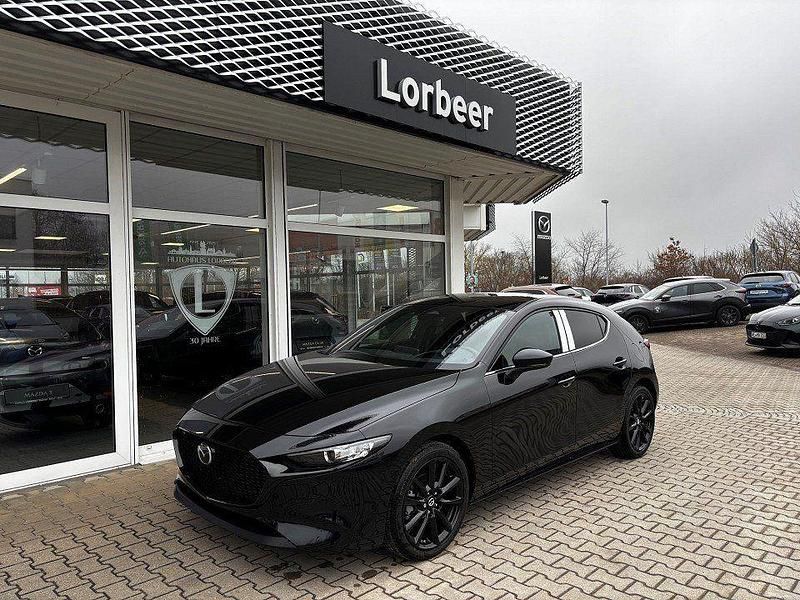 Neu Mazda 3 Nagisa 140 PS (102 kW) 2026 Schwarz Limousine