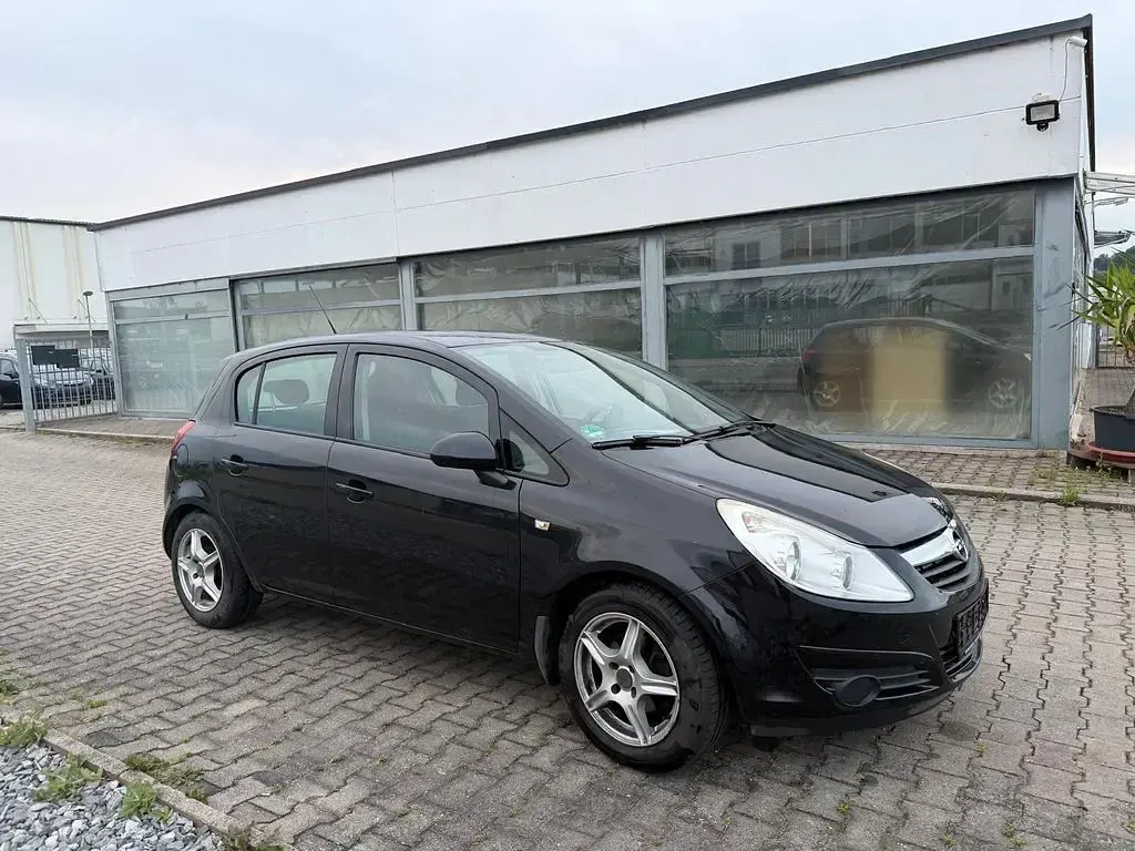 Gebraucht Opel Corsa Edition 80 PS (58 kW) 2009 Schwarz Kleinwagen