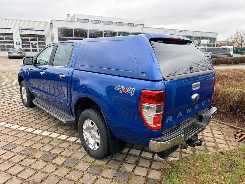 Gebraucht Ford Ranger Limited 200 PS (147 kW) 2018 Blau Pickup