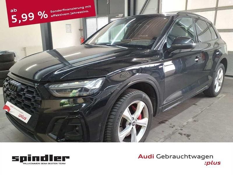 Mythosschwarz metallic Gebraucht 2022 Audi Q5 S-Line SUV | 37.480 € (Etwas zu teuer) - Bild 1/4
