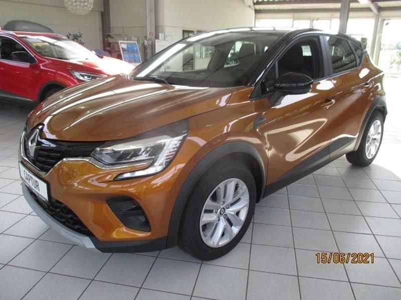 Gebraucht Renault Captur Zen 91 PS (66 kW) 2021 Orange epy+schwarz gne SUV