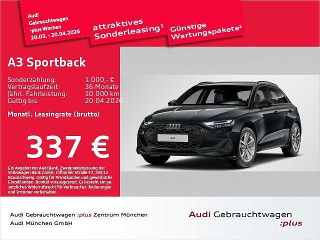 Gebraucht Audi A3 Ambiente 150 PS (110 kW) 2024 Manhattangrau metallic Limousine