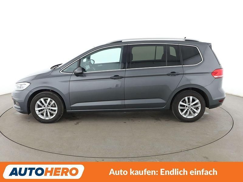 Gebraucht VW Touran Highline 150 PS (110 kW) 2018 Grau Van / Kleinbus