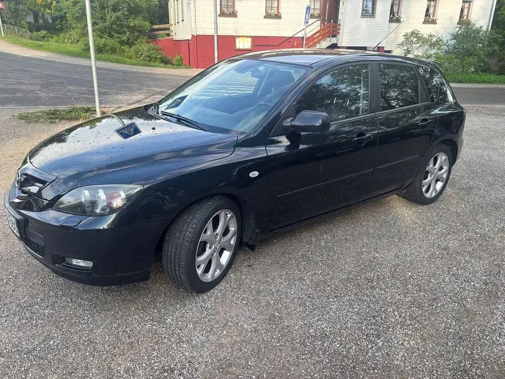 Gebraucht Mazda 3 Exclusive-Line 105 PS (77 kW) 2008 Schwarz Limousine