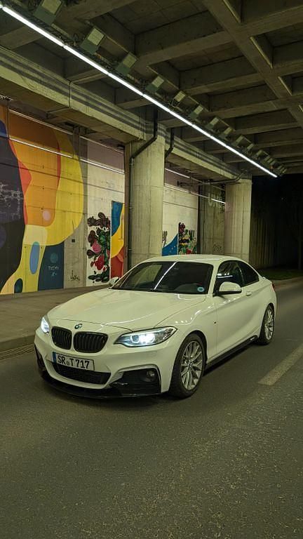 Gebraucht BMW 220 M Performance 184 PS (135 kW) 2014 Weiß Coupé