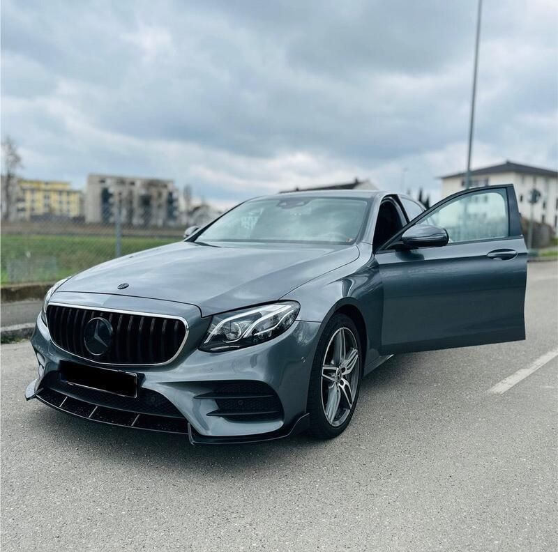 Grau Gebraucht 2016 Mercedes E400 AMG line Limousine | 31.500 € (Guter Preis) - Bild 1/4