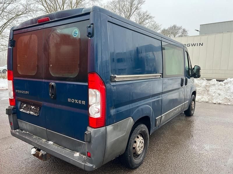 Blau Gebraucht 2009 Peugeot Boxer Van | 4.390 € (Superpreis) - Bild 1/4