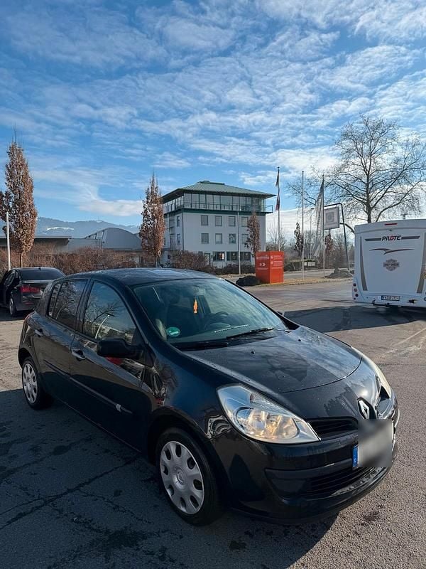Gebraucht Renault Clio III 75 PS (55 kW) 2009 Schwarz Kleinwagen