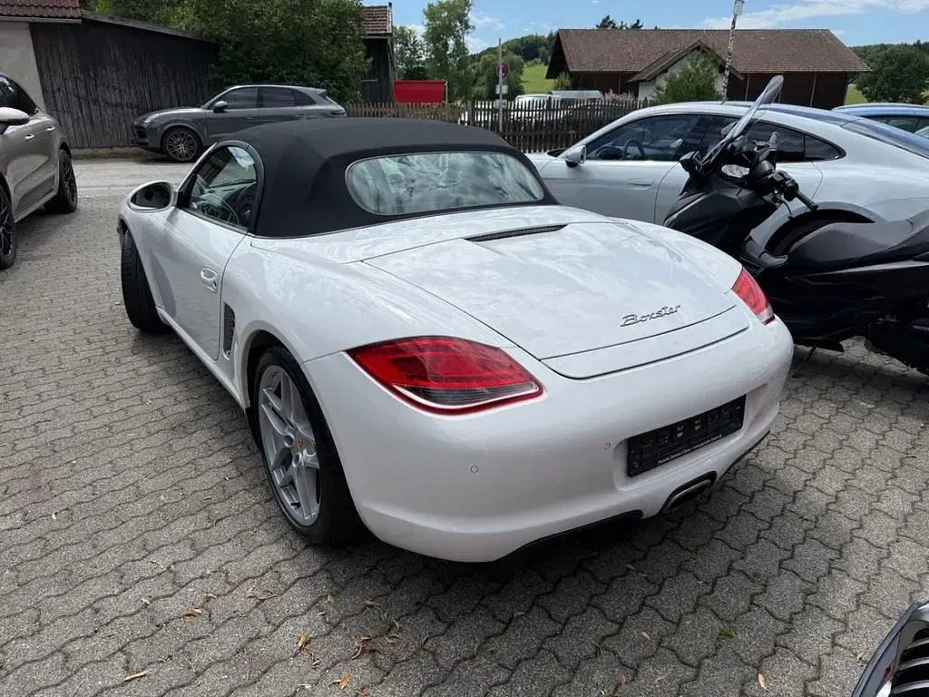 Gebraucht Porsche Boxster 256 PS (188 kW) 2009 Weiß Cabrio