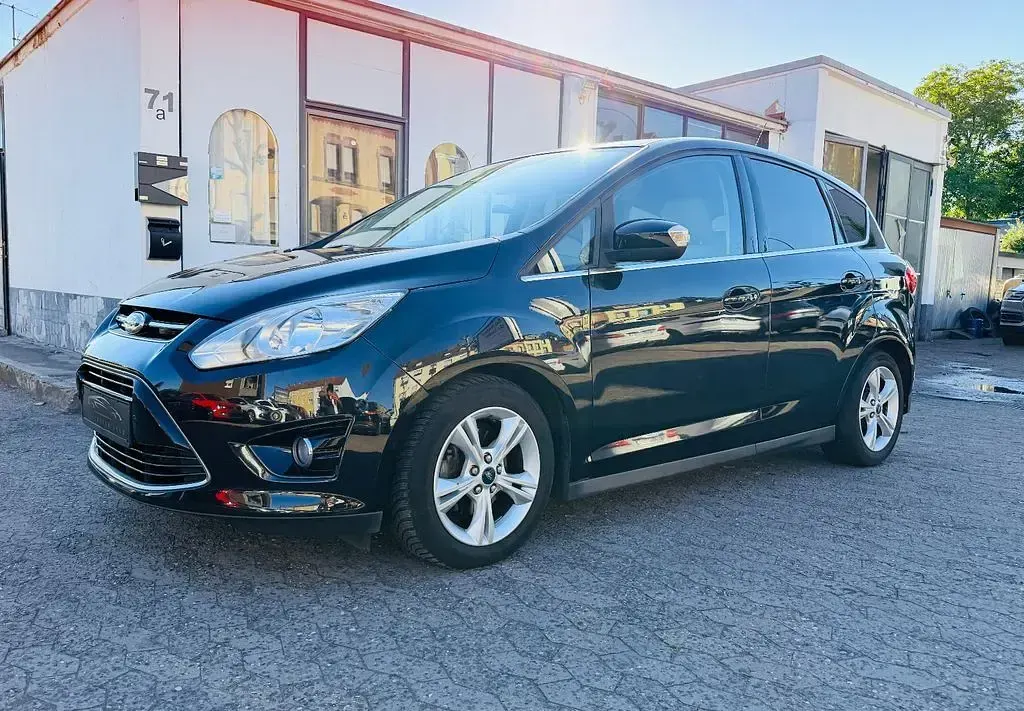 Gebraucht Ford C-MAX Titanium 125 PS (91 kW) 2014 Schwarz Van / Kleinbus